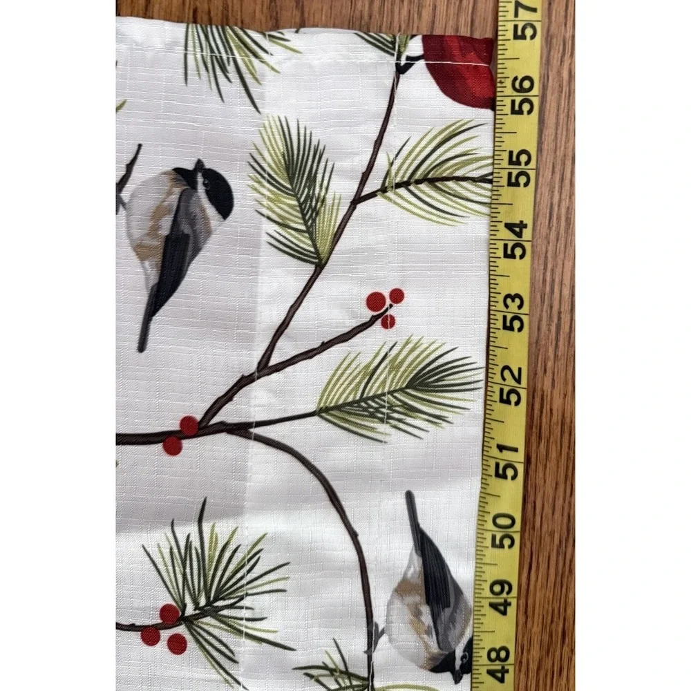 Cardinal And Chickadee Window Valance Set Of 2 14